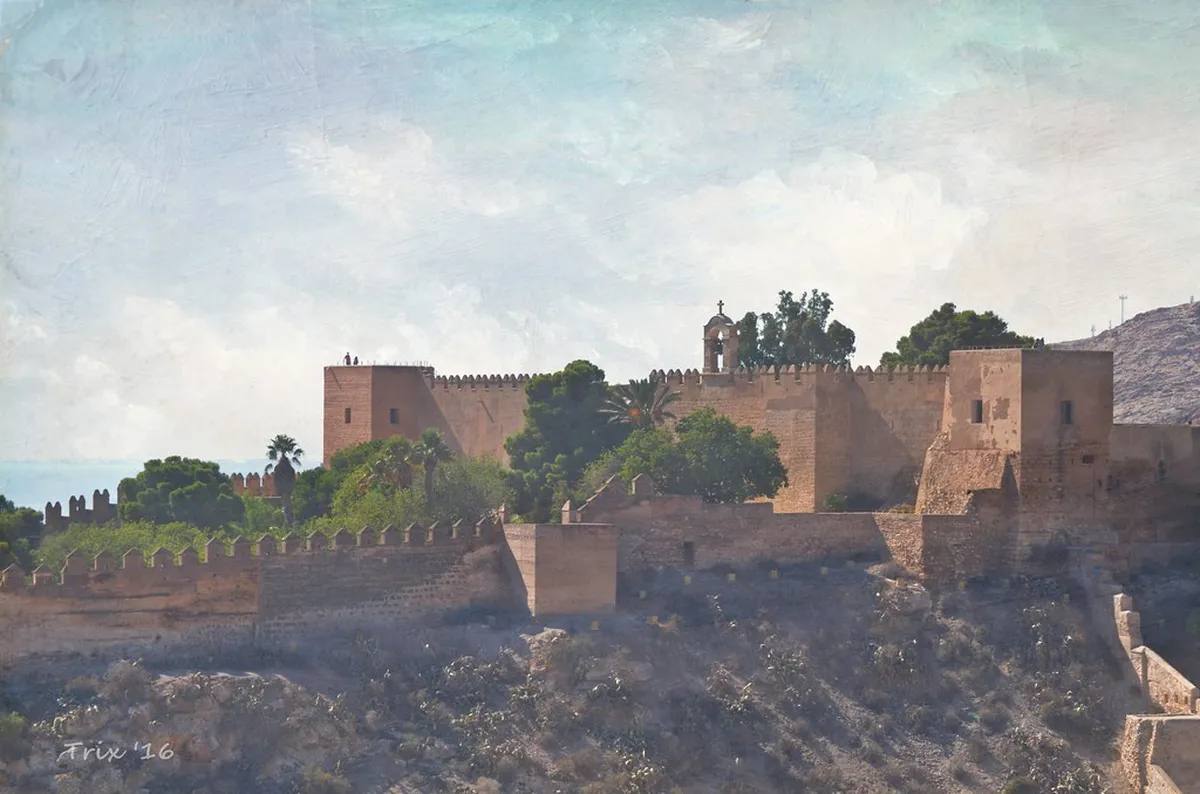 Explore Cerro de San Cristóbal in Almería, Spain