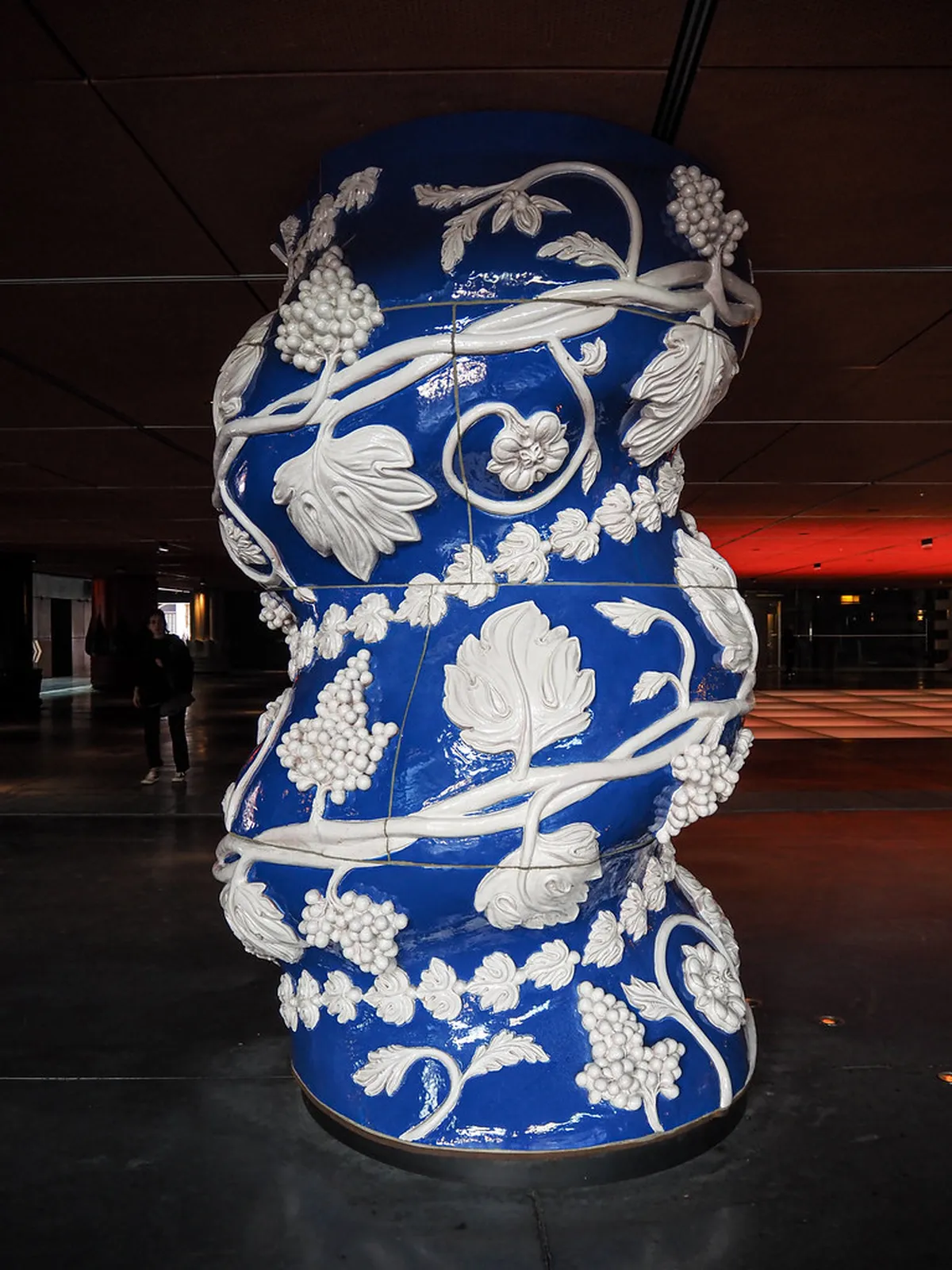 Philippe Starck's Azkuna Zentroa Columns in Bilbao