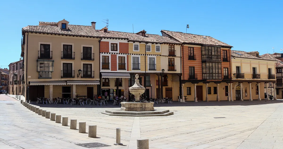 The Architecture of Plaza Mayor in Burgos