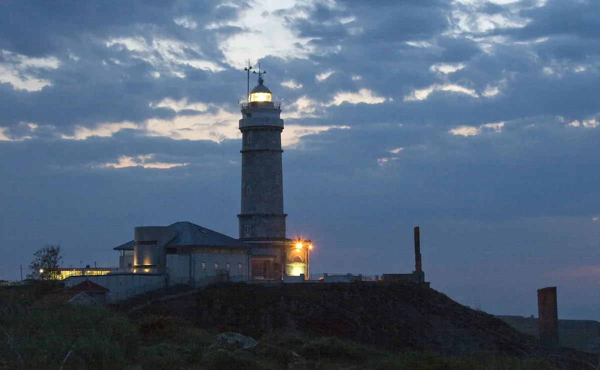 Cabo Mayor Lighthouse Architecture in Santander, Spain