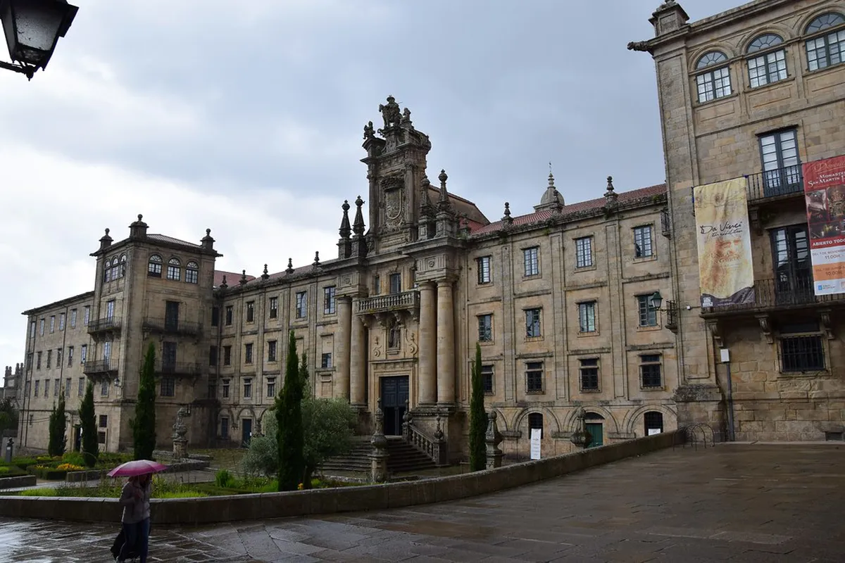 Explore Monasterio San Martiño Pinario in Santiago